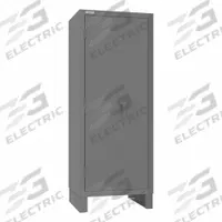 DURHAM MFG Storage Cabinet: 30 1/4 in x 24 1/4 in x 78 in, Swing Handle & Padlockeable, Legs, Gray (MPN 3400-3S-95). Key specifications — attr62713: Recessed; attr62698: Gray; attr62736: Welded; attr87895: Legs; attr62693: Assembled; attr62737: Stationary; attr62694: Adjustable; attr62695: Powder Coated.