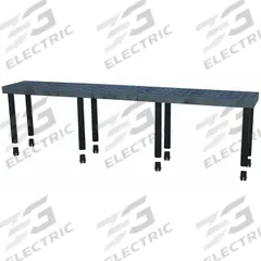 STRUCTURAL PLASTICS Plastic Shelving: 96 in x 16 in, 24 in Overall Ht, 1 Shelves (MPN S9616A). Key specifications — Resistance Properties: Corrosion-Resistant; Frame Material: Plastic; Shelving Material: High Density Polyethylene; Brand: STRUCTURAL PLASTICS.