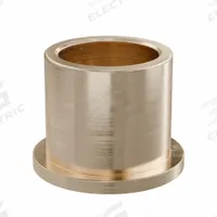 Flanged Sleeve Bearing: Bronze, SAE 841, 25 mm Bore, 32 mm OD, 30 mm Lg, -35°F to 300°F, 5 PK (MPN FFM2532-30B). Key specifications — System of Measurement: Metric; Material Grade: SAE 841; Flange Type: Flanged; Brand: OILITE.