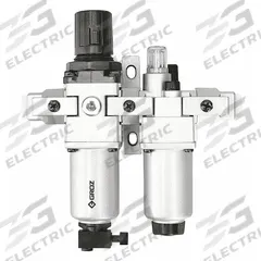 GROZ Filter/Regulator/Lubricator: 1/2 in NPT, 99 cfm, 215 psi Max Op Pressure, 40 micron, Metal Bowl (MPN 7DX41). Key specifications — attr109524: GROZ.