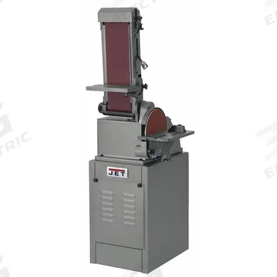 JET Belt and Disc Sander: For Metal, 115 V, Single-Phase, 1 hp, 6 in x 48 in Belt - Floor Standing Belt & Disc Machines