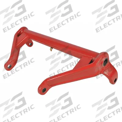Dayton Rocker Arm: Rocker Arm, For Pallet Jacks, For 2TUR5/2TUR7, Red - Dayton Pallet Jack Replacement Parts