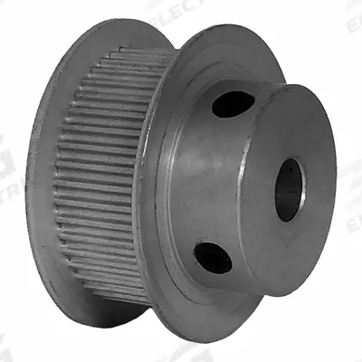 Dayton Timing Pulley: Modified Curvilinear, Fixed, For GT Timing Belt Section - GT Section Fixed-Bore Timing Pulleys with Hub