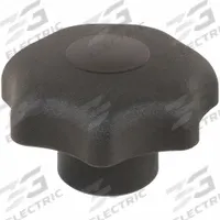KIPP Hand Knob: 7 Point, Plastic w/ SS Thread, M8 Thread, 14 mm Thread Lg, 40 mm Dia (MPN K0154.208). Key specifications — Brand: KIPP.
