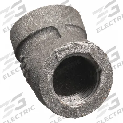 ANVIL Metal Pipe Elbow: 1 in x 1 in, Female NPT Threaded x Female NPT Threaded - Threaded High-Pressure Pipe Fittings