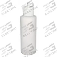 QORPAK Dispensing Bottle: HDPE, 120 mL, 4 fl oz, No Label, Closure Included, Dispensing, Non-Sterile (MPN PLC-03400). Key specifications — Body Color: Natural; Closure Color: White; Graduated: No; Brand: QORPAK; Closure Included: Yes; Bottle Imprinting: No Label.