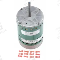 GENTEQ Direct Drive Blower Motor: Evergreen® CM, 48 Frame Size, Belly Band, ECM, Open Air Over, 1 hp (MPN 6410). Key specifications — Brand: GENTEQ; Manufacturer Part Number: 6410; ECM Motor Type: Constant Torque; External Control Type: Building Management System Low Voltage Controller; Features: Multi-Speed (5 Taps @ 24vac); Frame Size: 48; Full Load Amps @ 60 Hz: 4.0 A; Includes: Voltage Plugs.