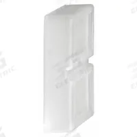 SCHNEIDER ELECTRIC Multiheaded Push Button Boot: Double-Headed, Flush Push Buttons, Transparent (MPN ZBA708). Key specifications — Brand: SCHNEIDER; Compatible Product Type: Double-Headed, Flush Push Buttons; Compatible with Series: XB4.