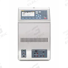FLUKE Thermometer Calibrator: 95°F to 482°F /-25°C to 140°C, 95°F to 482°F /35°C to 250°C, +/- 0.1°C (MPN 6109A-P-156). Key specifications — Brand: FLUKE; Accuracy: +/- 0.1°C; Stability: 0.015°C; Common Fluid Compatibility: Silicone Oil Type 200.50.