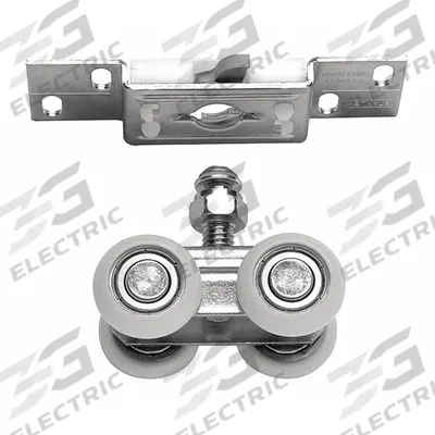 BEST Hanger Kit: 1 1/2 in Wd, 1 in Ht, 150 lb Max Wt - Hanging Door Track Kits