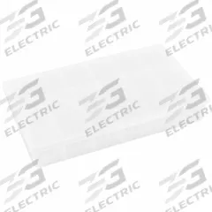 FLAMBEAU Compartment Box: 6 1/2 in x 10 3/4 in x 1 3/4 in, Clear, 12 Compartments, 0 Adj Dividers (MPN T612). Key specifications — ESD Conductive: Not Electrostatic Discharge Conductive; Color: Clear; Compartment WxD: (6) 1-11/16 in x 2 in; Brand: FLAMBEAU; Material: Plastic.