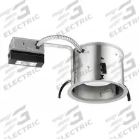 LED Recessed Down Light: Airtight Remodel, 6 in Dia, 900 lm, 3500K, 11.8 W, 120 to 277V AC (MPN IC22RLED G4 09LM 35K 90CRI MVOLT EZ10). Key specifications — Voltage: 120 to 277V AC; Trim Color: Available Separately; Brand: JUNO LIGHTING; Ceiling Type: Flat Ceiling; Reflector or Baffle Color: No Reflector or Baffle; Trim Style: Available Separately; Dimmable: Yes; Color Temperature: 3500K.