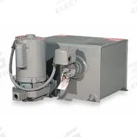 HOFFMAN Condensate Return System: Simplex, 1/3 hp, 115/230V AC, 9 gal Tank, 52 ft Max. Head, FNPT (MPN 160030). Key specifications — Brand: HOFFMAN; Tank Material: Cast Iron.