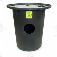 ZOELLER Sump Basin: 18 gal Capacity, Polyethylene, 18 in Dia. x 22 in L x 22 in H, For 1 Pumps (MPN 31-0249). Key specifications — Material: Polyethylene; Compatible Manufacturer Part Number: 98-00001; Standards: IAPMO Approved; Basin Type: Sump Basin; Environment: Indoor; Brand: ZOELLER.