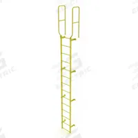 TRI-ARC Ladder,Walk-Thru Fixed,Steel,14-Rung: 17 ft Overall Ht, 28 in Overall Wd, Steel, 14 Rungs (MPN WLFS0214-Y). Key specifications — Brand: TRI-ARC; Number of Sections: 1.