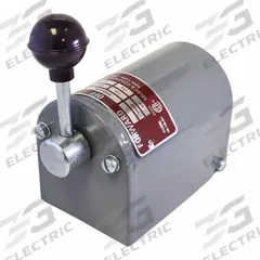RELAY AND CONTROL CORP. Drum Switch: 2 Pole, Single Phase, Maintained, Reversing, NEMA 1 (MPN RS-1A-SH). Key specifications — Brand: RELAY AND CONTROL CORP.; Handle Material: Stainless Steel.