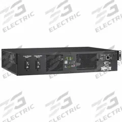 EATON TRIPP LITE PDU: Single-Phase, 200/240V AC, 18 Outlets, (16) C13/(2) C19, Metered, 2 RU (MPN PDUMNH32HVAT2). Key specifications — Plug Type: Dual IEC-60309 32A Blue; Brand: EATON TRIPP LITE; Phase: Single-Phase; Maximum Input Voltage: 200/240V AC; Receptacle Type: (16) C13; Mounting Location: Wall; Facing: Rear.