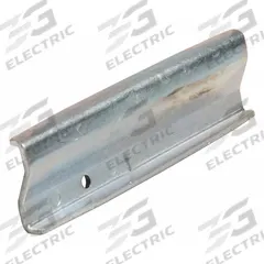 ECONOCO Splicer: Single, 1/8 in x 1/8 in x 1 in, Zinc-Plated, 16 ga Gauge, Silver (MPN RE/SP). Key specifications — Product Type: Rectangular Tubing Splice; Color: Silver; For Display Type: 1/2 in x 1-1/2 in Rectangular Tubing; Material: Steel; Duty Rating: Heavy Duty; Brand: ECONOCO; Finish: Zinc-Plated; Mounting Type: Hanging.