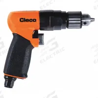 CLECO Air-Powered Drill: 3/8 in Chuck, Heavy Duty, 2,600 RPM, 1 hp, Keyed (MPN MP1457-51). Key specifications — attr1320790: CLECO.