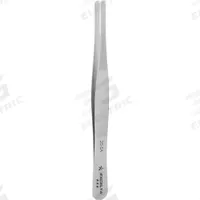 EXCELTA Tweezers: Stainless Steel, Point, Straight Tip, 0.016 in Tip Thick (MPN 25-SA). Key specifications — attr1002355: Stainless Steel; attr1002345: EXCELTA; attr1002348: Stainless Steel; attr1002358: Serrated; attr1002361: 25-SA; attr1024781: Standard.
