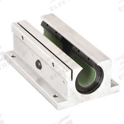 THOMSON Linear Pillow Block Bearing: Twin, Self-Aligning, 3/4 in Inside Dia, TEP 950 - Twin Open Self-Aligning Pillow Block Linear Plain Bearings