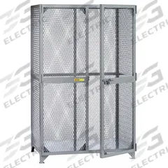 LITTLE GIANT Bulk Storage Locker: 73 in x 39 in x 78 in, 1 Tiers, 1 Units Wide, Padlock Hasp (MPN SLN-3672). Key specifications — Panels Included: (2) Doors; Brand: LITTLE GIANT.