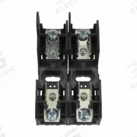 BUSSMANN Fuse Block: Open Block Design, 2 Pole, 250 V AC, Screw, Non-Indicating (MPN HM25030-2SR). Key specifications — attr233046: BUSSMANN.