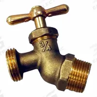 BUSHMAN Rain Barrel Spigot: Brass, Brass, GHT, 3/4 in Outlet Connection Dia, NPT, Rain Barrel Spigot (MPN JM-SPG-BRASS-.75). Key specifications — Product Type: Rain Barrel Spigot; Brand: BUSHMAN; Material: Brass; Color: Brass.