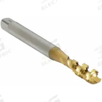 OSG Spiral Flute Tap: #5-40 UNC, 2B-3B, 2 Flute, Bottoming Chamfer, TiN Coated High Speed Steel (MPN 2986505). Key specifications — attr1299826: 2B-3B.