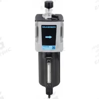WILKERSON Compressed Air Lubricator: Micro Mist, 1/4 in NPT, 88 cfm, 250 psi Max Op Pressure, Knob (MPN L18-02-KL00B). Key specifications — attr111774: Aluminum; attr111402: L18; attr111761: WILKERSON.