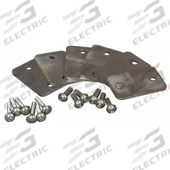 ASI GLOBAL Bracket: Stainless Steel, Stainless Steel, 3 in Overall Ht, 1 1/2 in Overall Wd (MPN 40-8265150). Key specifications — Hardware Pieces Included: Mounting Hardware; Compatible Partition Material: Solid Plastic Polymer; Finish: Stainless Steel; Component Type: Inline Bracket; Brand: ASI GLOBAL PARTITIONS.