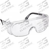 UVEX BY PIP Safety Glasses: Clear Lens, Frameless, Uvextreme® Anti-Fog, Black/Clear Frame (MPN S0250X). Key specifications — Brand: UVEX BY PIP; Frame Color: Black/Clear; Lens Color: Clear.