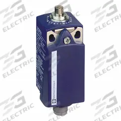 TELEMECANIQUE SENSORS Limit Switch: Plunger Actuator, Non-Metallic, Plunger, 15 N Op Force - Max (MPN XCKP2110M12). Key specifications — Manufacturer Part Number: XCKP2110M12; Brand: TELEMECANIQUE SENSORS; Electrical Connection: 4-Pin M12 Connector; Series: XCKP; Body Material Type: Non-Metallic; Actuator Type: Plunger.