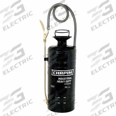CHAPIN Handheld Sprayer: Spot, 3 gal Tank, Steel Tank, 25 ft Max Spray Distance - Cleaning & Degreasing Sprayers