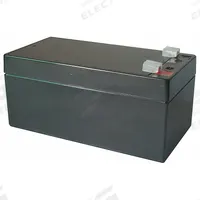 APPROVED VENDOR Sealed Lead Acid Battery: 12V DC, 3.3 Ah Capacity, 2.62 in Ht, 2.6 in Wd, 5.28 in Dp (MPN 5EFG0). Key specifications — Terminal Connection: 0.187 in Faston; Battery Cycle Type: Dual Purpose; Brand: APPROVED VENDOR; Housing Material: ABS.