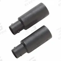 FLUKE BNC Adapter: Banana Jack, Not Panel Mounted, Straight Plug Adapter, Not Stackable, BNC Female (MPN BB120-IV). Key specifications — Brand: FLUKE; Panel Mounted - NEW: Not Panel Mounted; Stackability: Not Stackable.