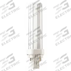 PHILIPS Compact Fluorescent Bulb: 2-Pin (GX23-2), PL-C, Fluorescent, 4100K, 800 lm Light Output (MPN PL-C ALTO 13W/841 GX23-2 /2P 1CT). Key specifications — Brand: PHILIPS; Bulb Designation: PL-C 13W/841/2P 1CT/5X10BOX ALTO; Dimmable: No; Color Temperature: 4100K.