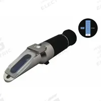 LAXCO, INC Refractometer: Brix, +/-0.2% Accuracy, Auto, Analog, 7 1/2 in Overall Dp, 1 in Overall Wd (MPN RHB-32ATC). Key specifications — Brand: LAXCO, INC; Accuracy: +/-0.2 %; Refractive Index - Min: 0 % Brix; Automatic Temperature Compensation Included: Automatic; Refractive Index - Max: 32 % Brix; Resolution: 0.002; Test Parameters: Brix.