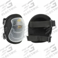CLC Knee Pad: Universal, 2 Straps, Clip, 1 PR (MPN 375). Key specifications — Cap Material: Plastic; Color: Gray; Pad Material: Plastic; Strap Material: Elastic; Brand: CLC; Closure: Clip; Features: Secure Fit; Latex Content: Latex Free.