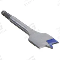 IRWIN Spade Drill Bit: 3/8 in Drill Bit Size, 1/4 in Shank Dia, 6 in Overall Lg, Bright (Uncoated) (MPN 88806). Key specifications — attr277223: IRWIN; attr255674: Bright (Uncoated); attr255683: Carbon Steel.