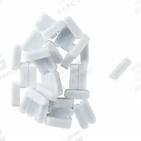 Stirring Bar: Square, PTFE, 12 mm Overall Lg, 4 mm Dia, Autoclavable, White (MPN 303644). Key specifications — Color: White; Brand: DYNALON; Product Type: Stirring Bar; Shape: Square.