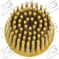 SCOTCH-BRITE Bristle Disc: 1 in Brush Dia, TR, Ceramic, P80 Grit (MPN 7100138319). Key specifications — Brand: SCOTCH-BRITE.