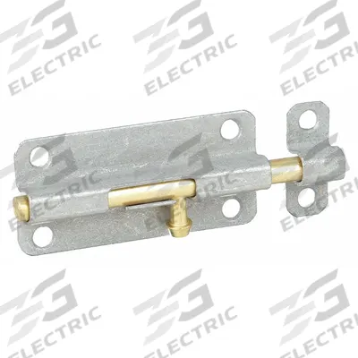 APPROVED VENDOR Door Bolt: Barrel Bolt, 1/2 in Ht, 1 7/16 in Wd - Door Bolts