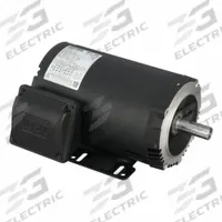 WEG General Purpose Motor: Rigid Base Mount, Open Drip Proof, 2 hp, 230/460V AC, 1,765 RPM (MPN 00218OT3E145TC-S). Key specifications — Brand: WEG; Nameplate Voltage @ 60 Hz: 230/460V AC; Full Load Current @ 60 Hz: 5.38/2.69 A; Nameplate RPM @ 60 Hz: 1,765 RPM; Motor Enclosure: ODP.