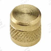 PRO-SET Access Valve Cap: 1/4 in Female SAE Right-Hand, 4 1/2 in Overall Ht, Brass, 10 PK (MPN AVC4). Key specifications — Brand: PRO-SET; Material: Brass.