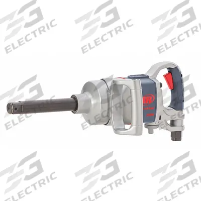 INGERSOLL RAND Air Impact Wrench: Full-Size, 1 in Drive, D-Handle, Square - D-Handle Air-Powered Impact Wrenches with Extended Anvils