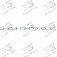 DAYTON Double Loop Chain: Steel, 55 lb Working Load Limit, Double Loop, 7/8 in Link Inside Lg, Zinc (MPN 2ZDH3). Key specifications — Brand: DAYTON; Item Trade Size: 5.