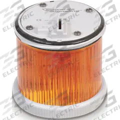 EDWARDS SIGNALING Tower Light Module: Steady, 240V AC, Amber, 70 mm Overall Dia, 3 1/8 in Overall Ht (MPN 270LEDSA240A). Key specifications — Brand: EDWARDS SIGNALING; Compatible with Series: 200 Class; Lens Color: Amber; Operating Voltage: 240V AC; Manufacturer Part Number: 270LEDSA240A.