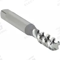 OSG Spiral Flute Tap: 1/4"-20 UNC, 2B, 3 Flute, Bottoming Chamfer, High Speed Steel (MPN 2985600)