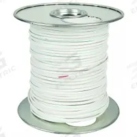 SOUTHWIRE Thermostat Wire: 18 AWG Conductor Size, 2 Conductors, 500 ft Overall Lg, 300 V Volt, CL2P (MPN 555020523)